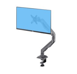 StarTech.com Büro-Monitorarm, Bildschirm bis zu 32", max. 10 kg, VESA 75x75/100x100, C-Klemme, voll schwenkbar, Gasdruckfeder, Bildschirmarm, TAA-konform