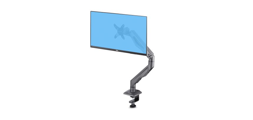 StarTech.com Bras pour Moniteur à Monter sur Bureau, Écran Jusqu'à 32", Max 10kg, VESA 75x75/100x100, Pince en C, Entièrement Articulé, Ressort Mécanique, Bras pour Écran, Conforme à la Norme TAA