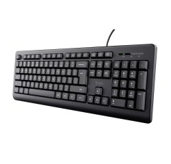 Trust TK-150 clavier Bureau USB Français Noir
