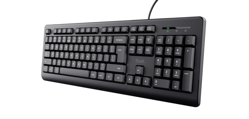 Trust TK-150 clavier Bureau USB Français Noir