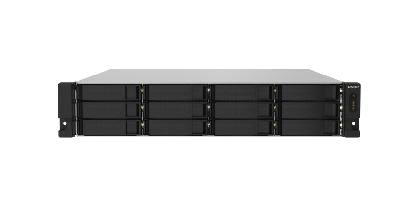 QNAP TS-1232PXU-RP NAS Rack (2 U) Annapurna Labs AL324 4 Go DDR4 0 To QNAP QTS Noir