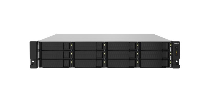 QNAP TS-1232PXU-RP NAS Rack (2 U) Annapurna Labs AL324 4 Go DDR4 0 To QNAP QTS Noir