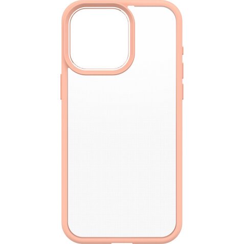 OtterBox React Series pour iPhone 15 Pro Max, Peach Perfect (Peach)