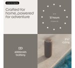 Motorola moto sound flow Mono portable speaker Taupe 30 W