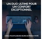 Logitech Master MX Keys S Combo clavier Souris incluse Bureau Bluetooth AZERTY Français Graphite