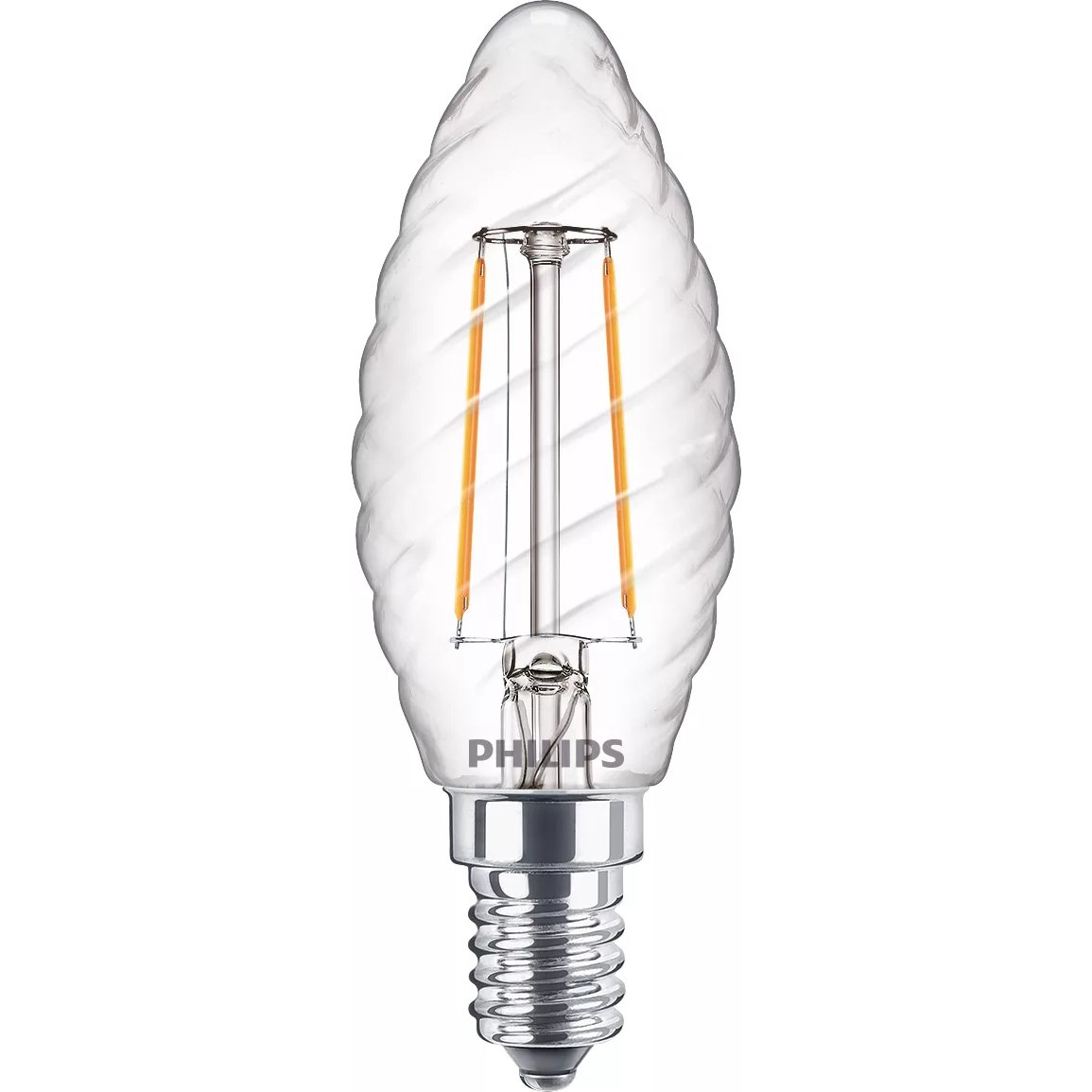 Philips Lampadina candela trasparente a filamento 25 W ST35 E14
