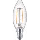 Philips Lampadina candela trasparente a filamento 25 W ST35 E14