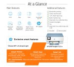 HP ENVY Inspire 7221e Wireless All-in-One Color Printer, Instant Ink; Photo printing