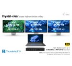 i-tec Thunderbolt 5 Triple Display Docking Station, M.2 slot, 6x USB, 2.5GLAN + Power Delivery 140W