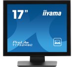 iiyama ProLite écran plat de PC 43,2 cm (17") 1280 x 1024 pixels LED Écran tactile Table Noir