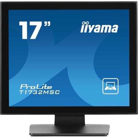 iiyama ProLite computer monitor 43,2 cm (17") 1280 x 1024 Pixels LED Touchscreen Tafel Zwart