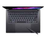 Acer Swift SFX14-73G-7484 Intel Core Ultra 7 255H Ordinateur portable 36,8 cm (14.5") Écran tactile WQXGA+ 16 Go LPDDR5x-SDRAM 1 To SSD NVIDIA GeForce RTX 5050 Wi-Fi 6E (802.11ax) Windows 11 Home Gris