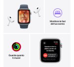 Apple Watch SE GPS Cassa 44mm in Alluminio Galassia con Cinturino Sport Loop Galassia