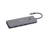 Verbatim CMH-13 USB tipo-C 10000 Mbit/s Argento