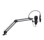 Trust GXT 270 Emita II+ Noir Microphone pour podcast