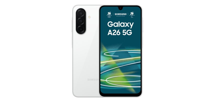 Samsung Galaxy A26 17 cm (6.7") Hybrid Dual SIM Android 15 5G USB Type-C 6 GB 128 GB 5000 mAh White