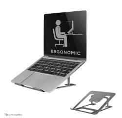 Neomounts NSLS085GREY Support pour ordinateur portable 10-17" - pliable - compact - universel
