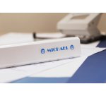 Brother TZE-133 nastro per etichettatrice Blu su trasparente