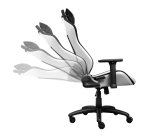 Trust GXT 714 RUYA Universal gaming chair Black, White
