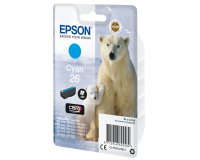 Epson 26 - cyan - original - ink cartridge