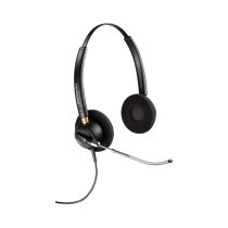 hp poly auriculares binaurales poly encorepro 520v con tubo de voz y desconexian rapida