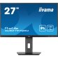 iiyama ProLite XUB2797QSU-B1 écran plat de PC 68,6 cm (27") 2560 x 1440 pixels Wide Quad HD LED Noir