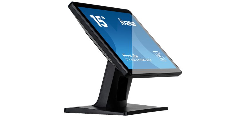 iiyama ProLite T1521MSC-B2 Monitor PC 38,1 cm (15") 1024 x 768 Pixel XGA LED Touch screen Da tavolo Nero