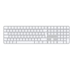 Apple Magic Keyboard con Touch ID e tastierino numerico per Mac con chip (USB-C) - Italiano - Tasti bianchi