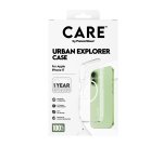 PanzerGlass CARE™ by ® Urban Explorer Case Transparent with White MagSafe iPhone 17 protective case for cell phones Cover