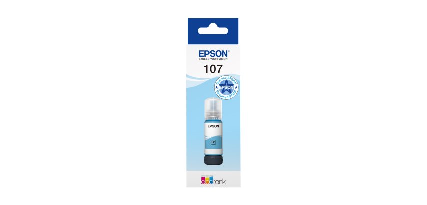 Epson 107 EcoTank Light Cyan Ink Bottle