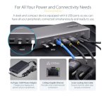 StarTech.com Dual-Monitor USB4 Docking Station, Dual 4K 120Hz or Single 8K 60Hz HDMI, 100W Laptop Charging, 2.5GbE, USB-C Multi-Monitor Dock, Driverless