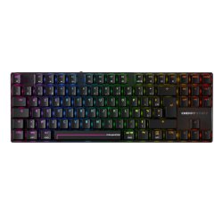CHERRY MX 8.2 Pro TMR Wireless clavier Gaming USB + RF Wireless + Bluetooth AZERTY Français Noir