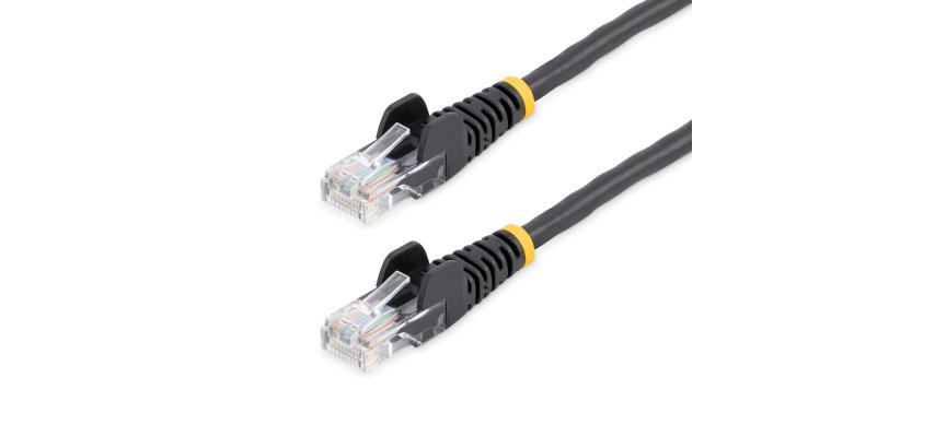 StarTech.com 45PAT5MBK Netzwerkkabel Schwarz 5 m Cat5e U/UTP (UTP)