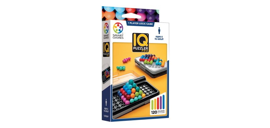 Jeu interdacta iq puzzler pro 1 boite rangement avec 2      grilles jeu integrees + 12    pcs colorees + 1 livret 120