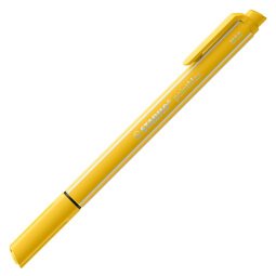 Stylo-feutre PointMax. Pointe moyenne 0,8mm. Ecriture souple et sans bavure Couleur jaune