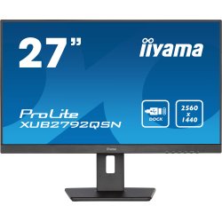iiyama ProLite XUB2792QSN-B5 computer monitor 68,6 cm (27") 2560 x 1440 Pixels Wide Quad HD LED Zwart