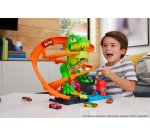 Hot Wheels City T-Rex Battaglia Infuocata, Macchinina Die-Cast