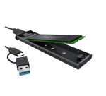 Trust 25806 Boîtier de disques de stockage Enceinte ssd Noir