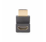 StarTech.com Adaptateur HDMI 2.0 à Angle Droit Vertical, Mâle vers Femelle, Économiseur de Port HDMI Vertical à 90 Degrés, 4K 60Hz, Extension Coudé pour HDMI à Haut Débit, Raccord HDMI 2.0 en Angle Vertical, M/F