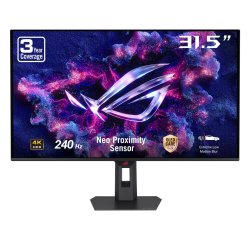 ASUS ROG Strix OLED XG32UQDMS computer monitor 80 cm (31.5") 3840 x 2160 pixels 4K Ultra HD LCD Black