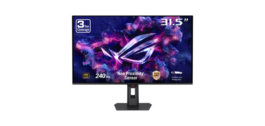 ASUS ROG Strix OLED XG32UQDMS computer monitor 80 cm (31.5") 3840 x 2160 pixels 4K Ultra HD LCD Black