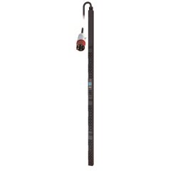 APC NetShelter Metered Rack PDU, 0U, 3PH, 22kW 230V 32A or 17.3kW 230V 24A, x30 C13 and x12 C19 outlets, IEC 309 3P+N+PE cord