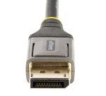 StarTech.com 6ft (2m) VESA Certified DisplayPort 1.4 Cable - 8K 60Hz HDR10 - Ultra HD 4K 120Hz Video - DP 1.4 Cable / Cord - For Monitors/Displays - DisplayPort to DisplayPort Cable - M/M