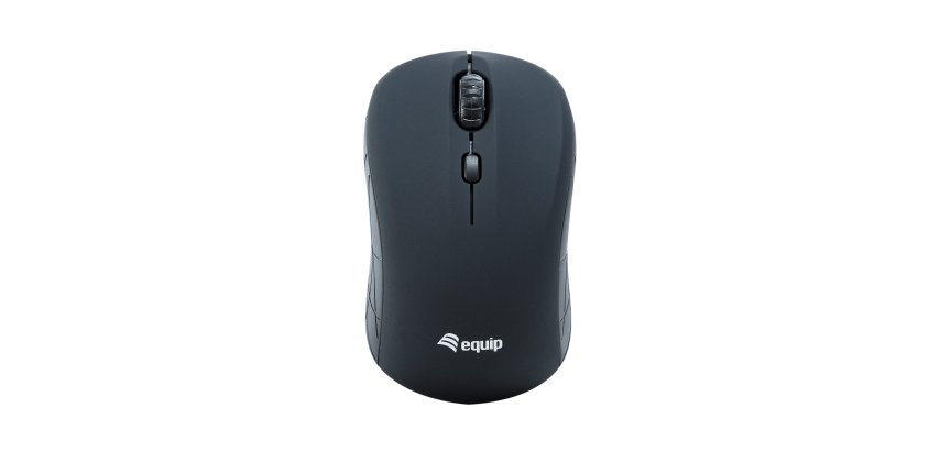 Equip 245108 ratón Viajes Ambidextro RF inalámbrico Óptico 1600 DPI