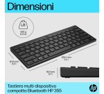 HP Tastiera Bluetooth multi-dispositivo compatta 355