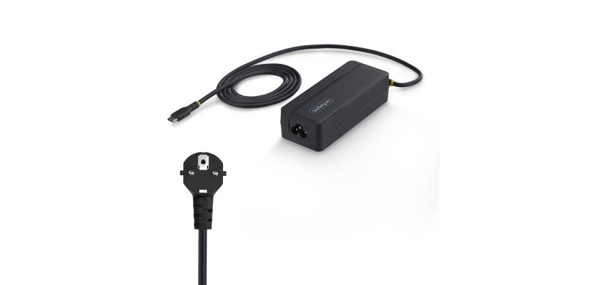 StarTech.com Chargeur USB-C pour Ordinateur Portable de 140W avec Câble USB-C Intégré de 1,2m, Adaptateur Secteur GaN pour MacBook M3/M4/M5 Pro/Max, Dell Pro/Plus/Premium