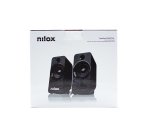 Nilox Altavoces de 6W con conexión USB