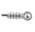 Targus ASP96GLX-S câble antivol Argent 2 m