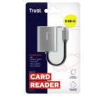 Trust 24136 lettore di schede USB 3.2 Gen 1 (3.1 Gen 1) Type-C Alluminio