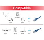Equip Cat.6 U/UTP Patch Cable, 2.0m, Blue
